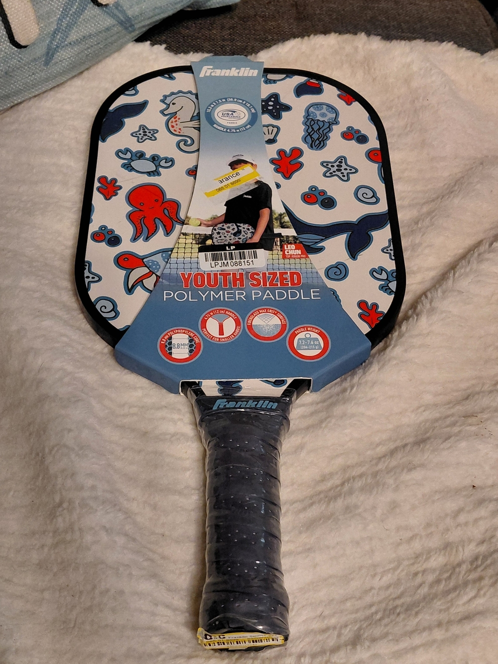 Franklin Youth Polymer Paddle - Nautical Sea Creatures